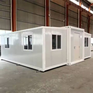 Uitbreidbare recreatiewoning met frame van 20/40 ft
