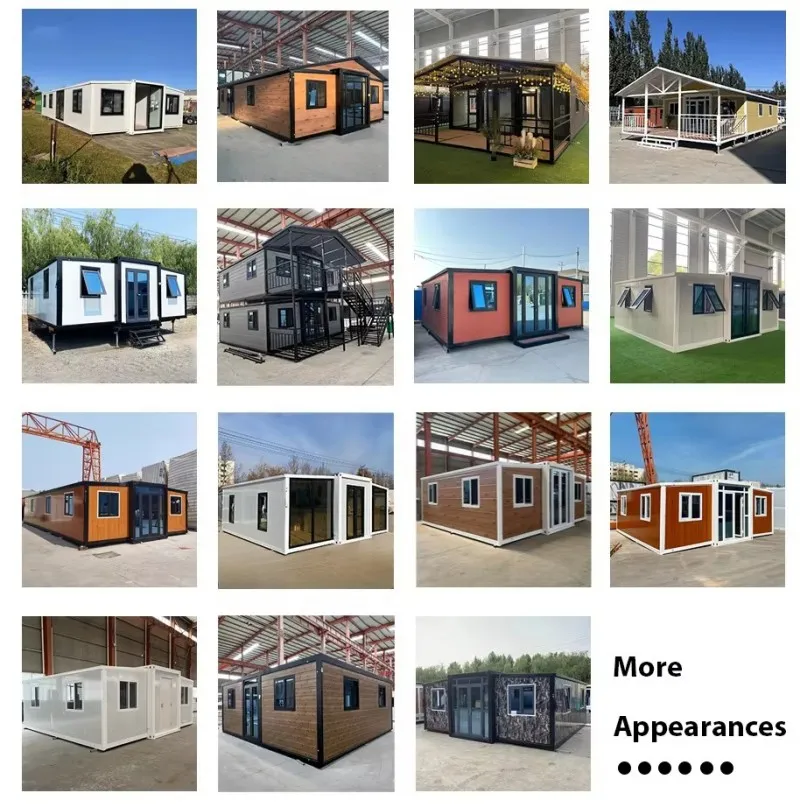 Opties voor uitschuifbare containerwoningen